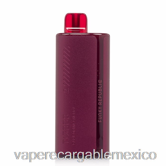 Vape Recargable Funky Lands Ti7000 Desechable California Cherry